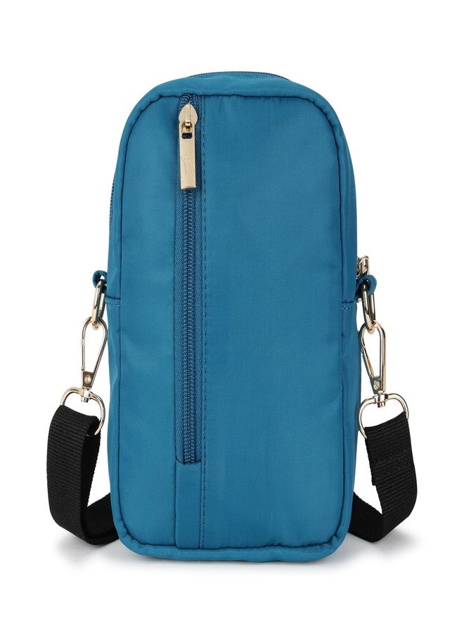 Fastrack Teal Blue Crossbody Sling Bag for Girls - Image 4